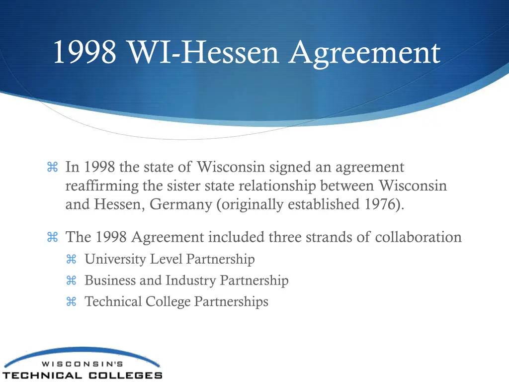 1998 wi hessen agreement