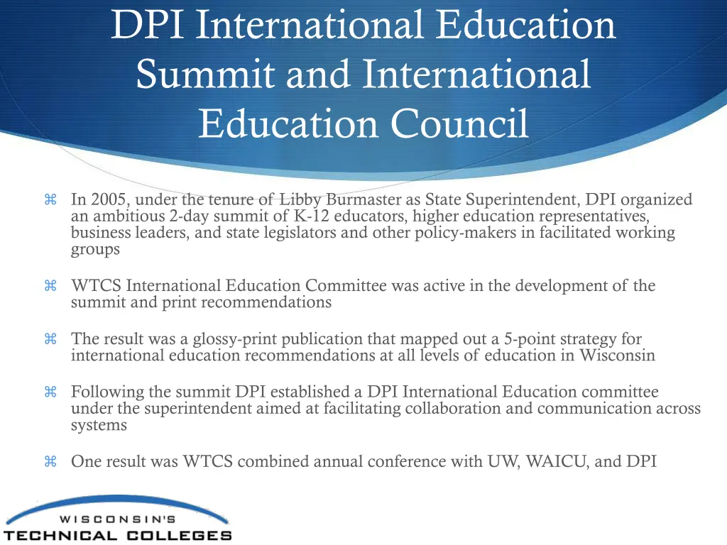 dpi international education summit