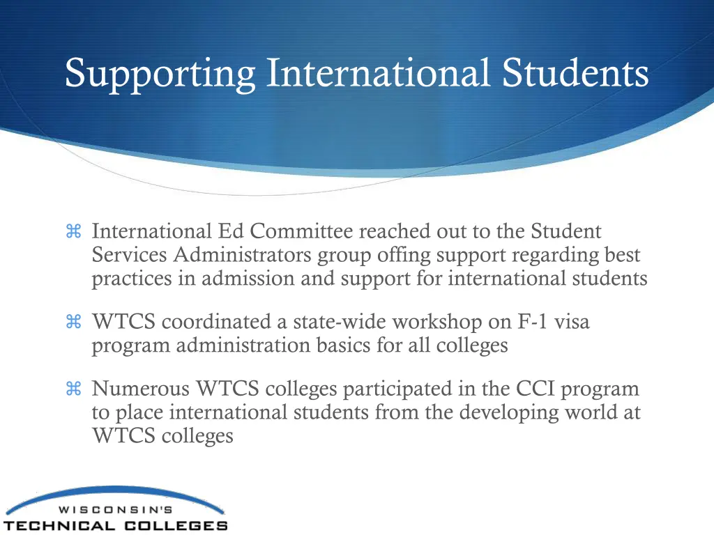 supporting international students