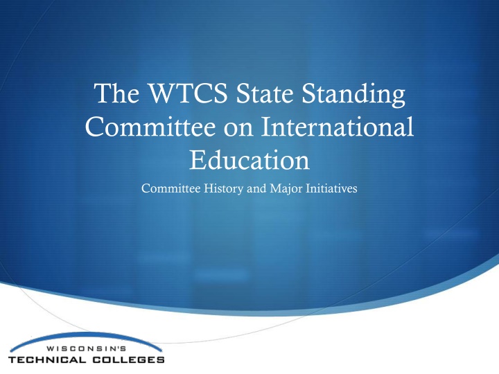 the wtcs state standing committee