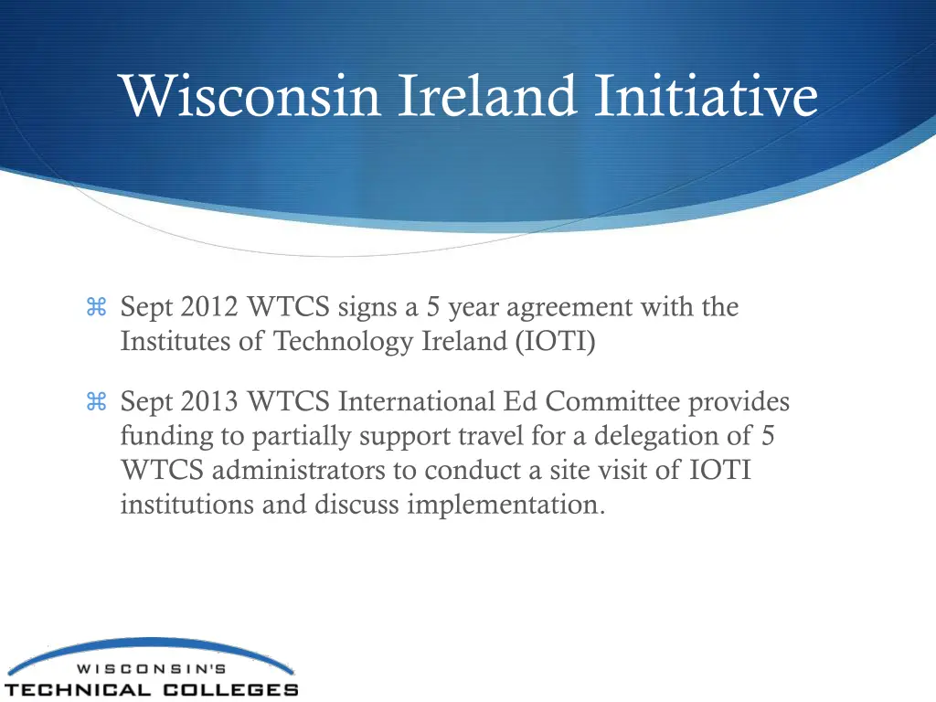 wisconsin ireland initiative