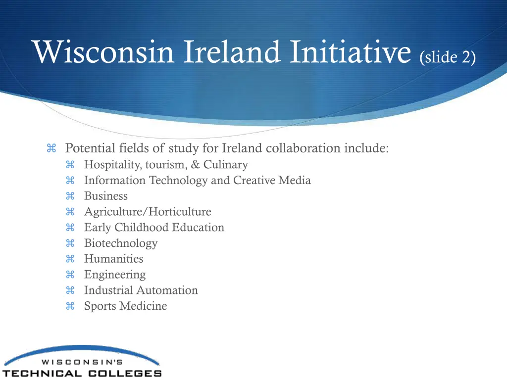 wisconsin ireland initiative slide 2