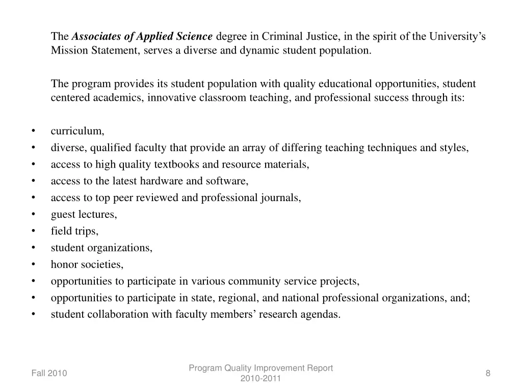 the associates of applied science degree