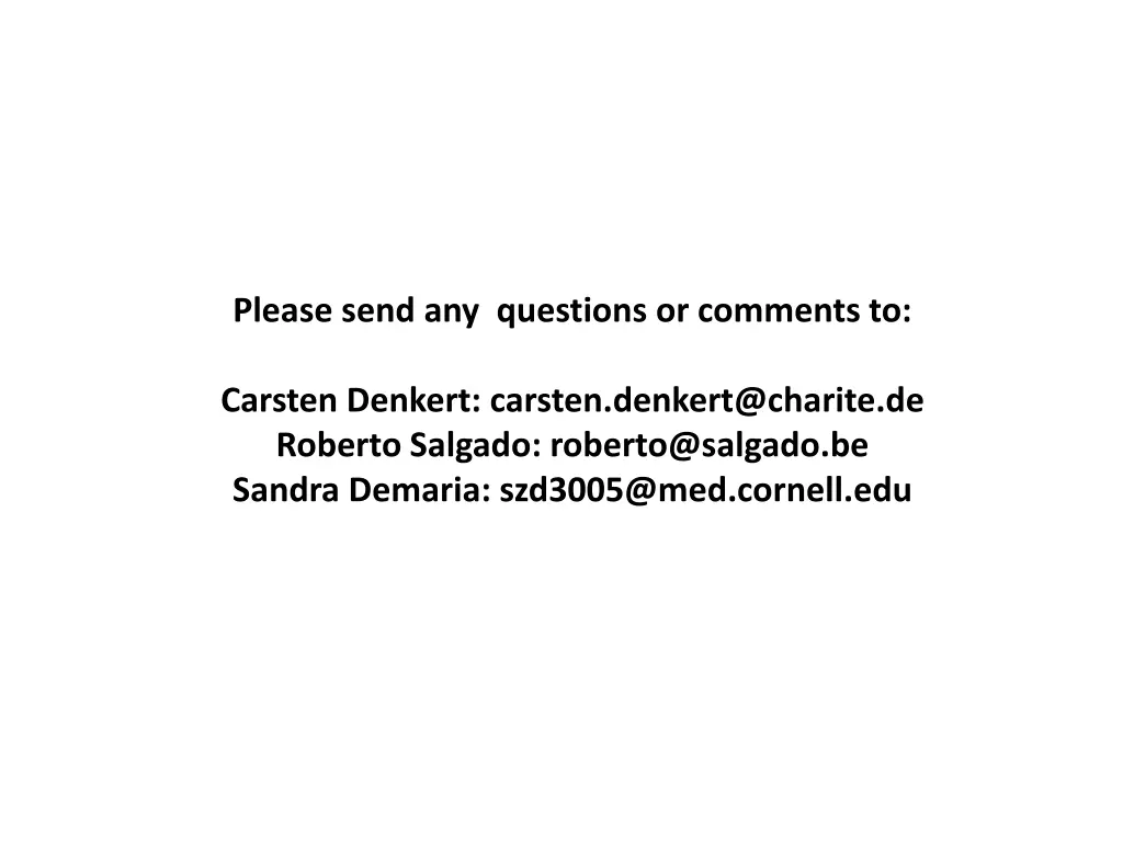 please send any questions or comments to