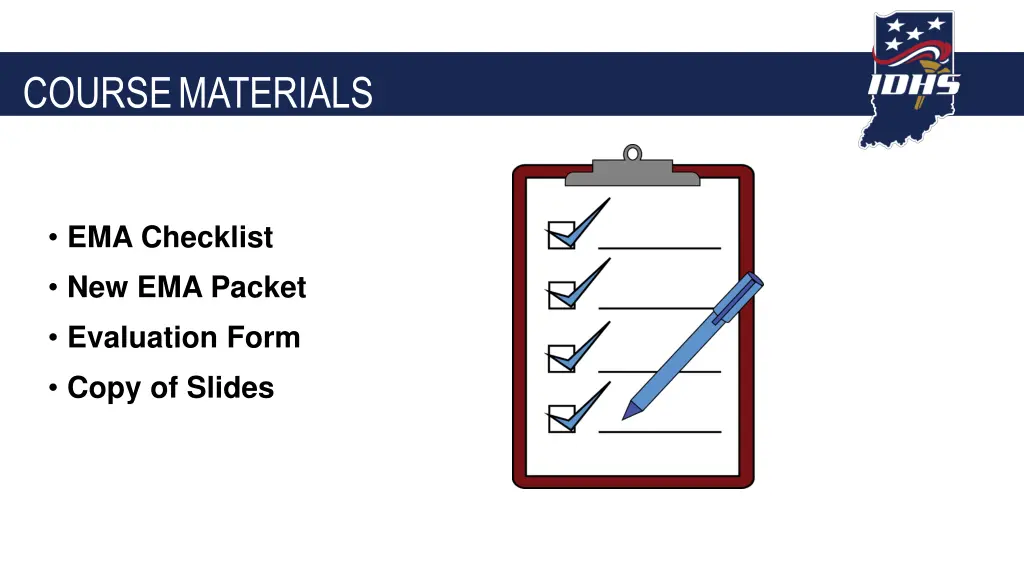 course materials