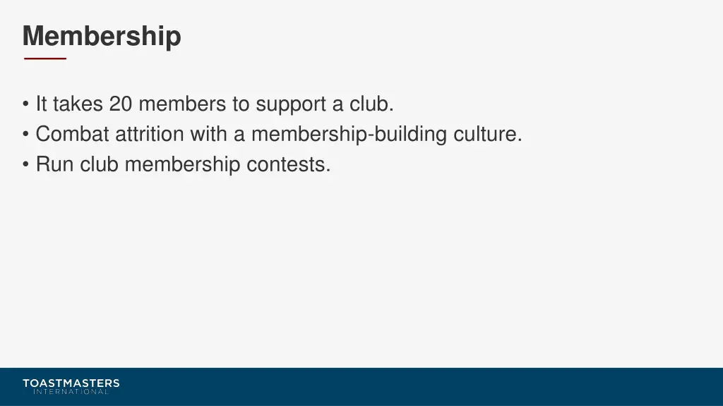 membership