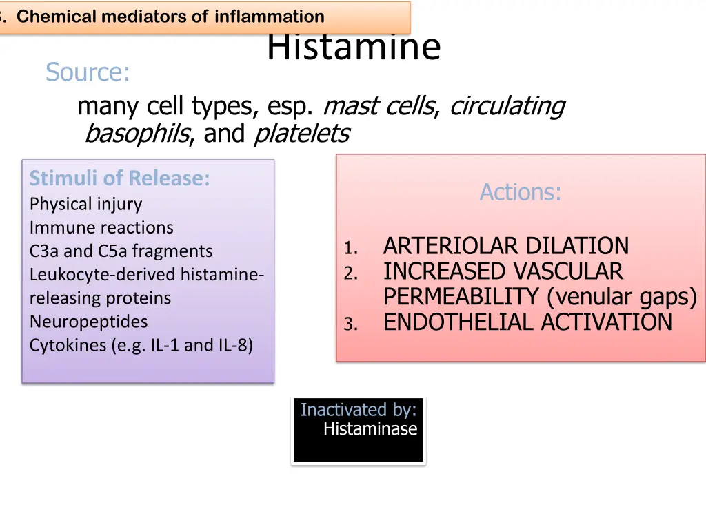 3 chemical mediators of inflammation 7