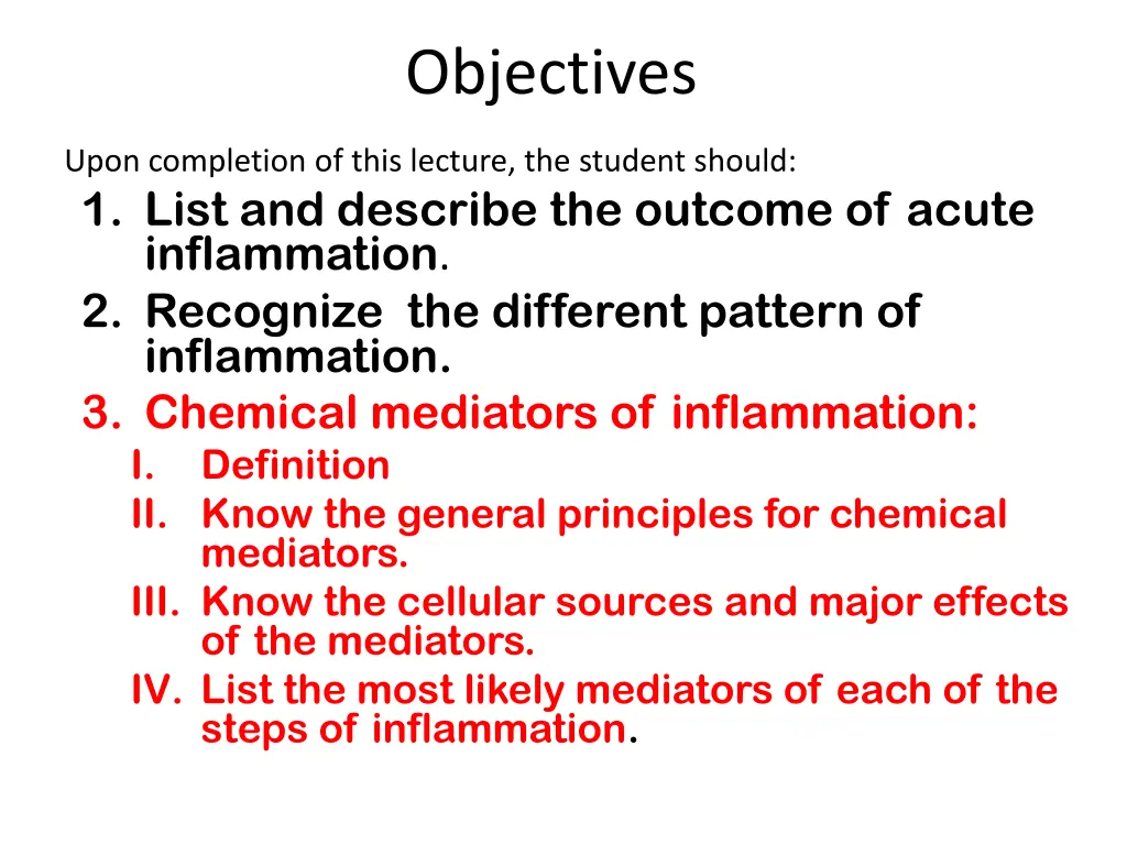 objectives 2