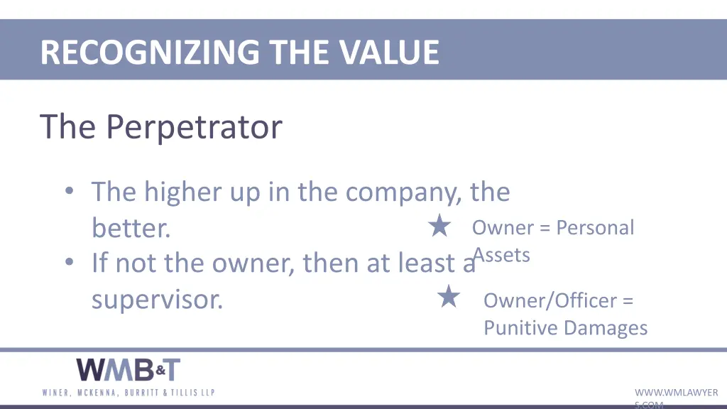 recognizing the value 1