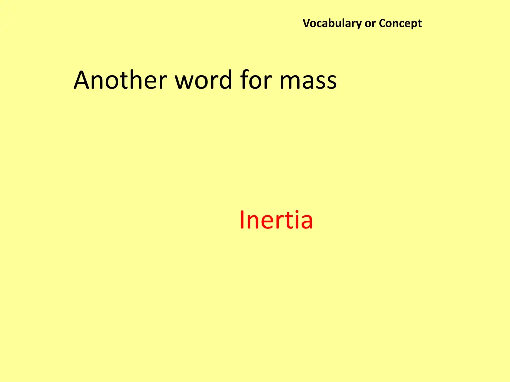 vocabulary or concept 10