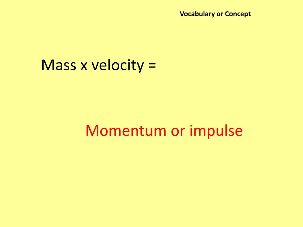 vocabulary or concept 12