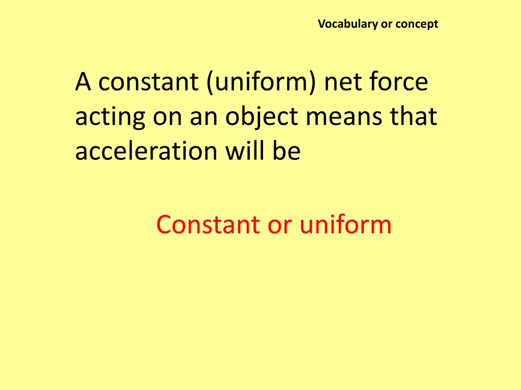 vocabulary or concept 2