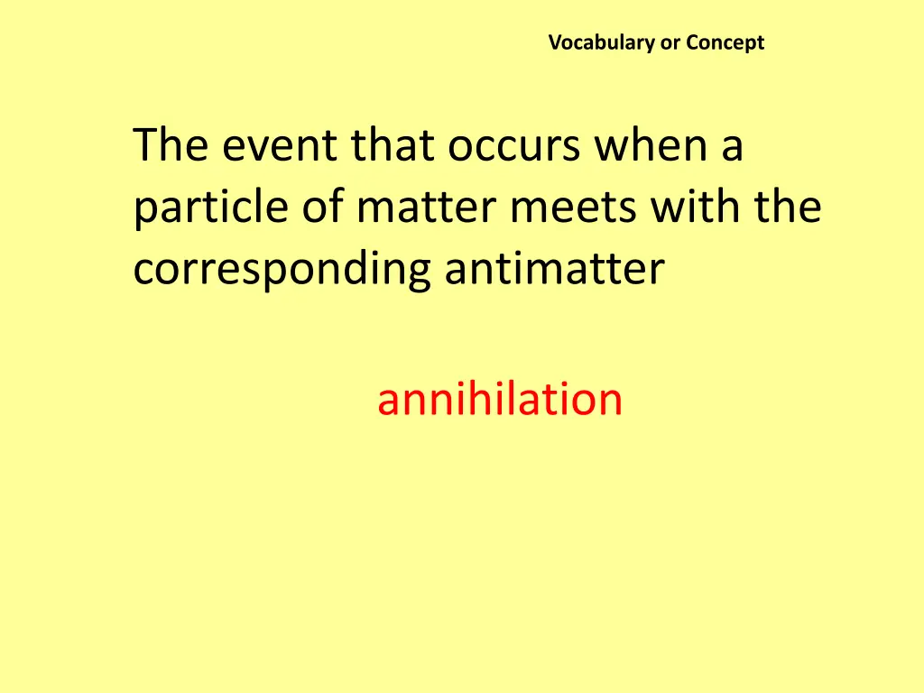 vocabulary or concept 27