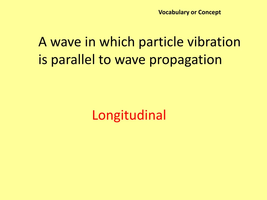 vocabulary or concept 9