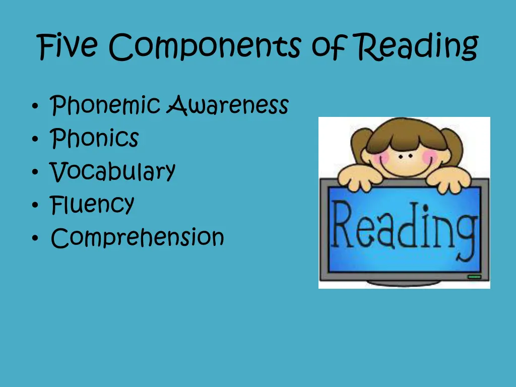 five components of reading