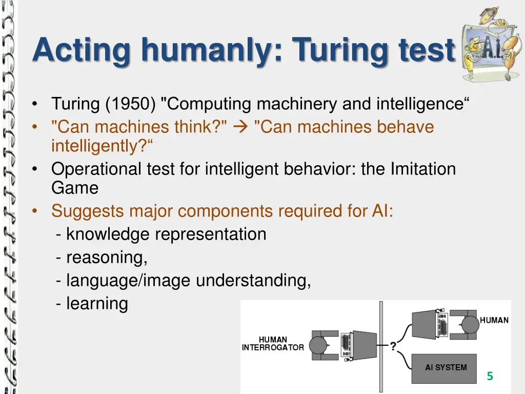 acting humanly turing test