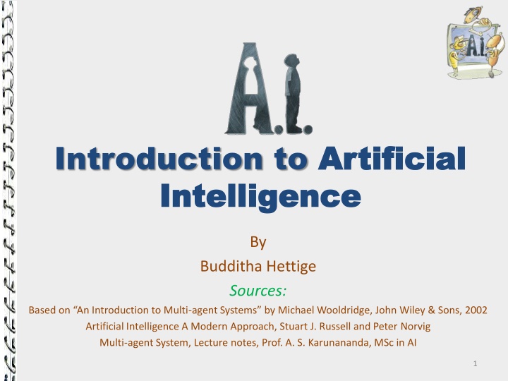 introduction to artificial intelligence