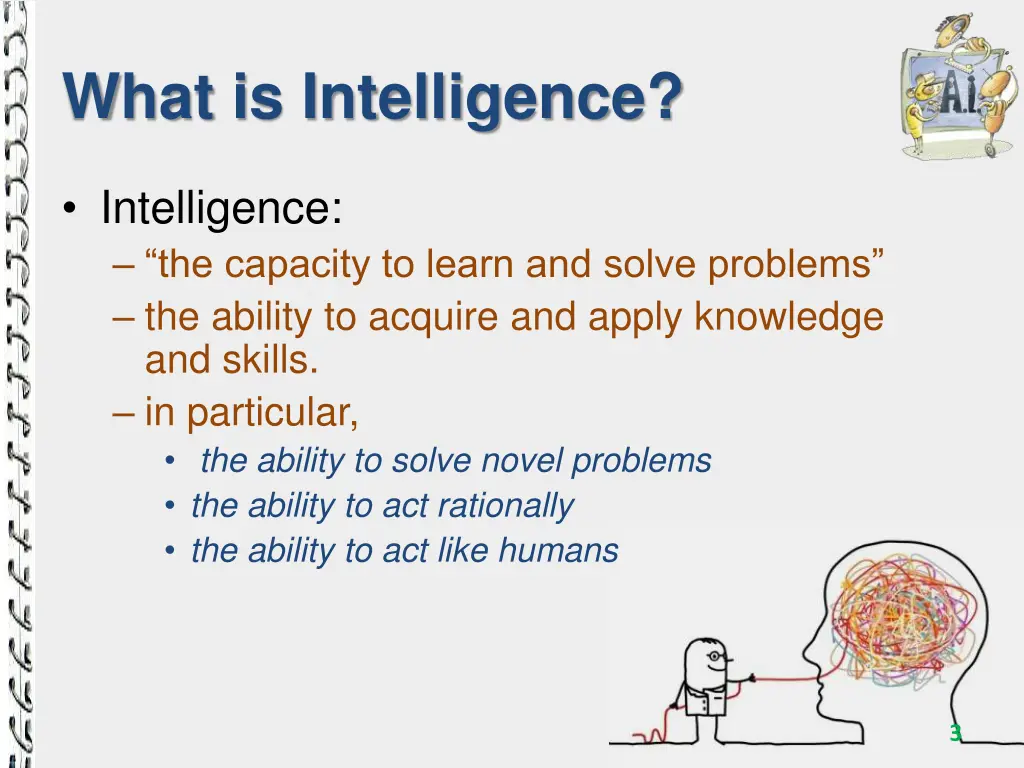 what is intelligence