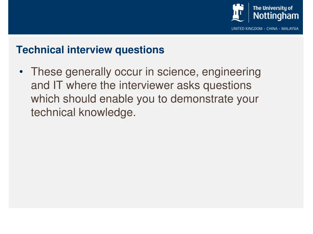 technical interview questions