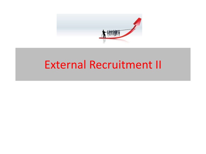 external recruitment ii