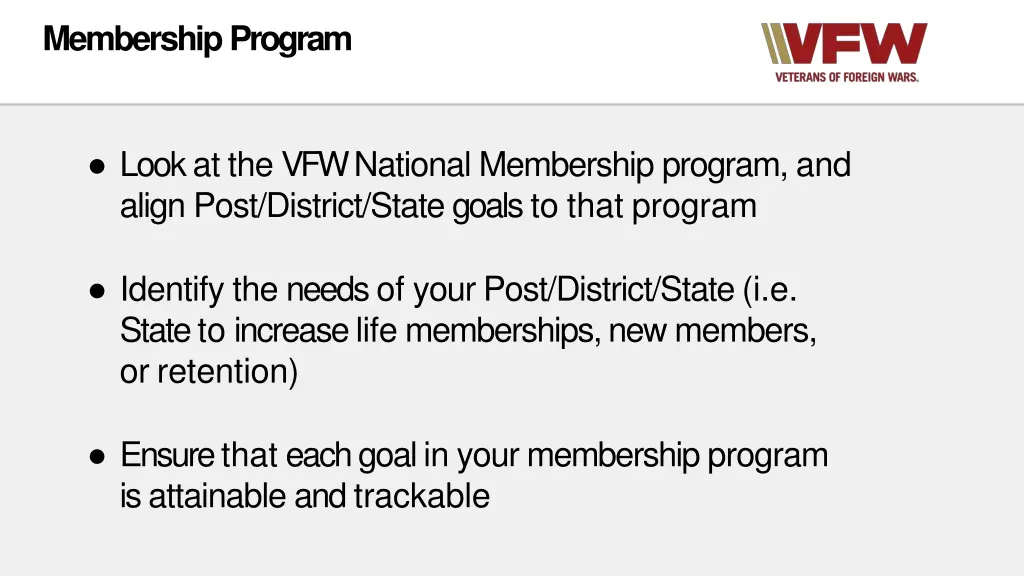 membership program