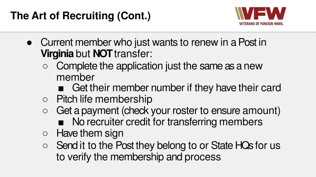 the art of recruiting cont 13