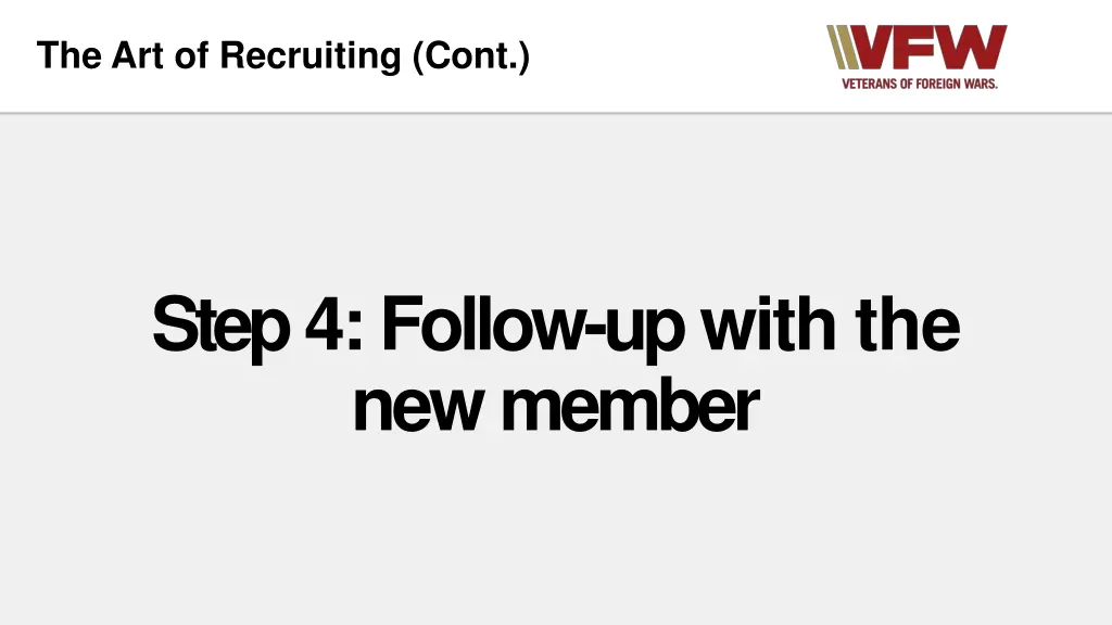 the art of recruiting cont 14