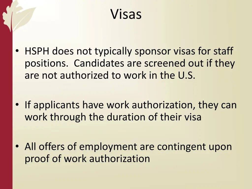 visas