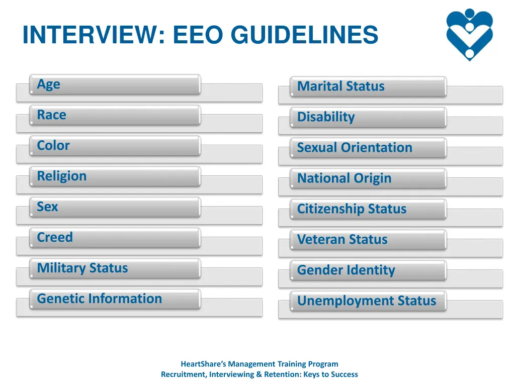 interview eeo guidelines