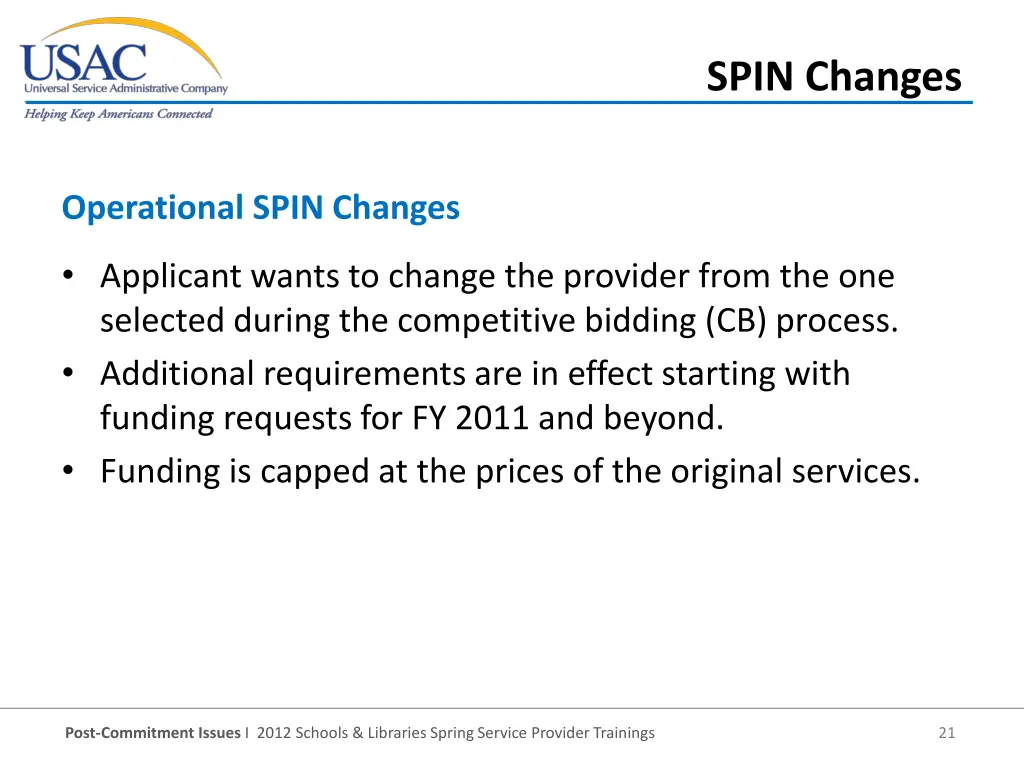 spin changes 2