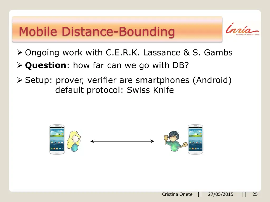 mobile distance bounding