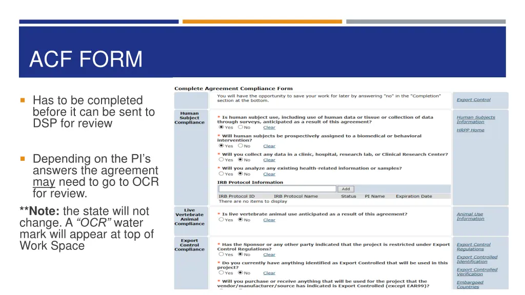 acf form