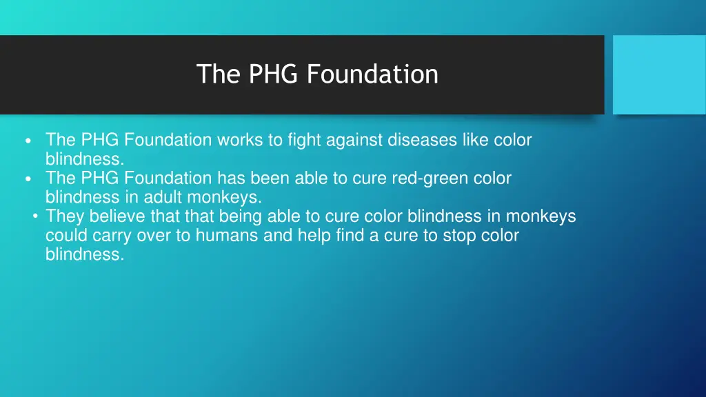 the phg foundation