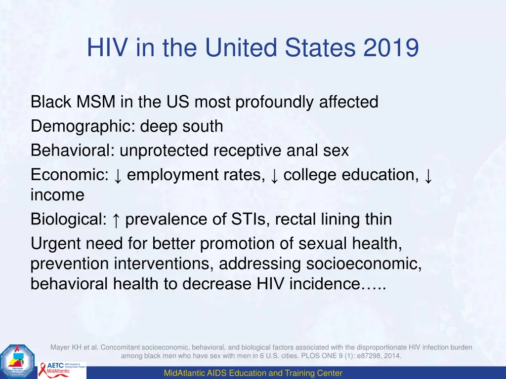 hiv in the united states 2019