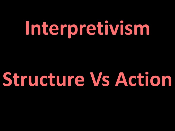 interpretivism