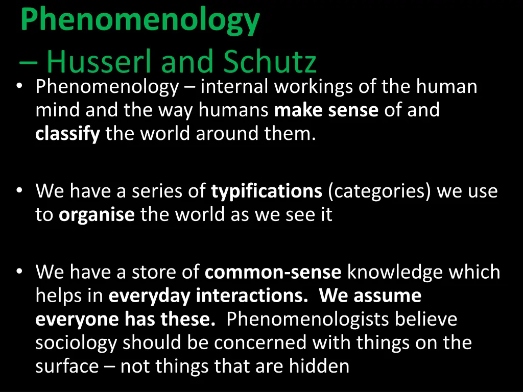 phenomenology husserl and schutz phenomenology