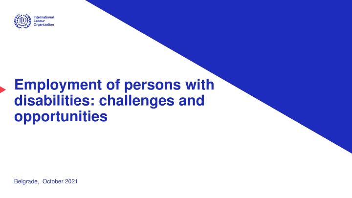 employment of persons with disabilities