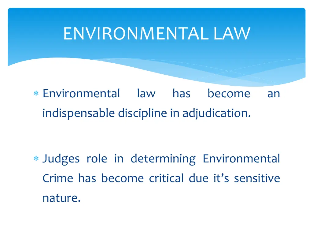 environmental law