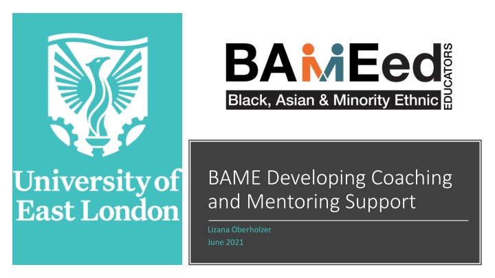 bame developing coaching and mentoring support