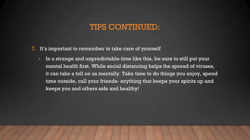 tips continued 1