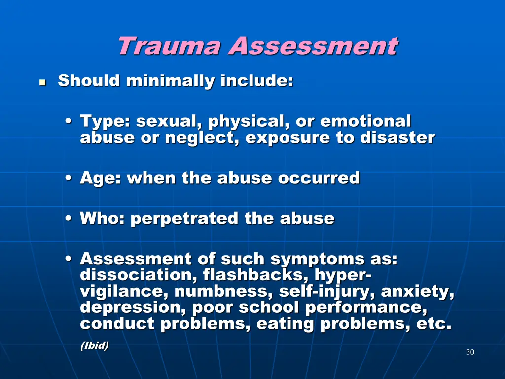 trauma assessment 1