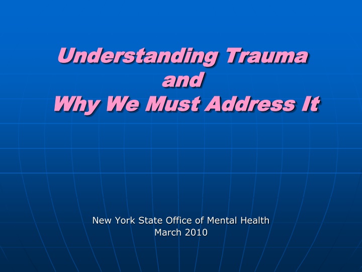 understanding trauma understanding trauma