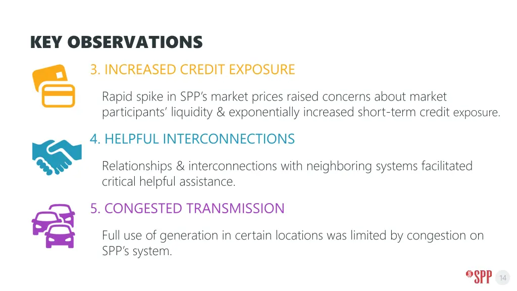 key observations 3 increased credit exposure