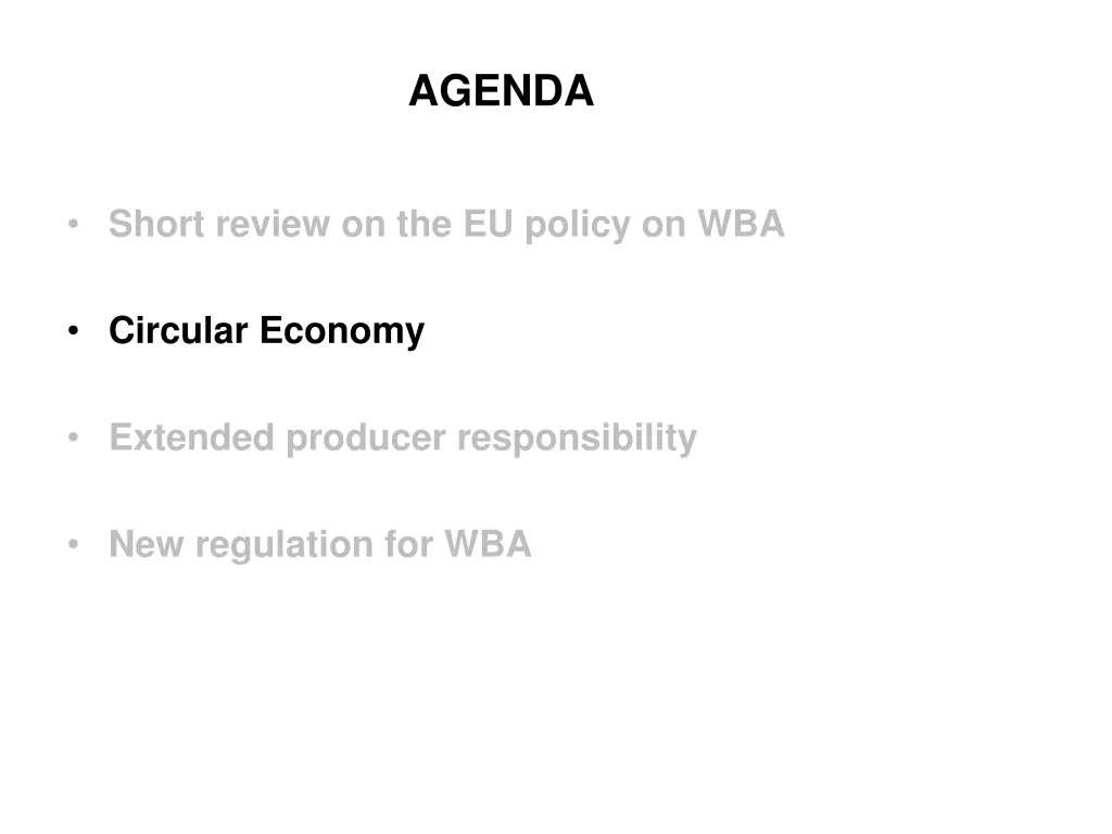 agenda 1