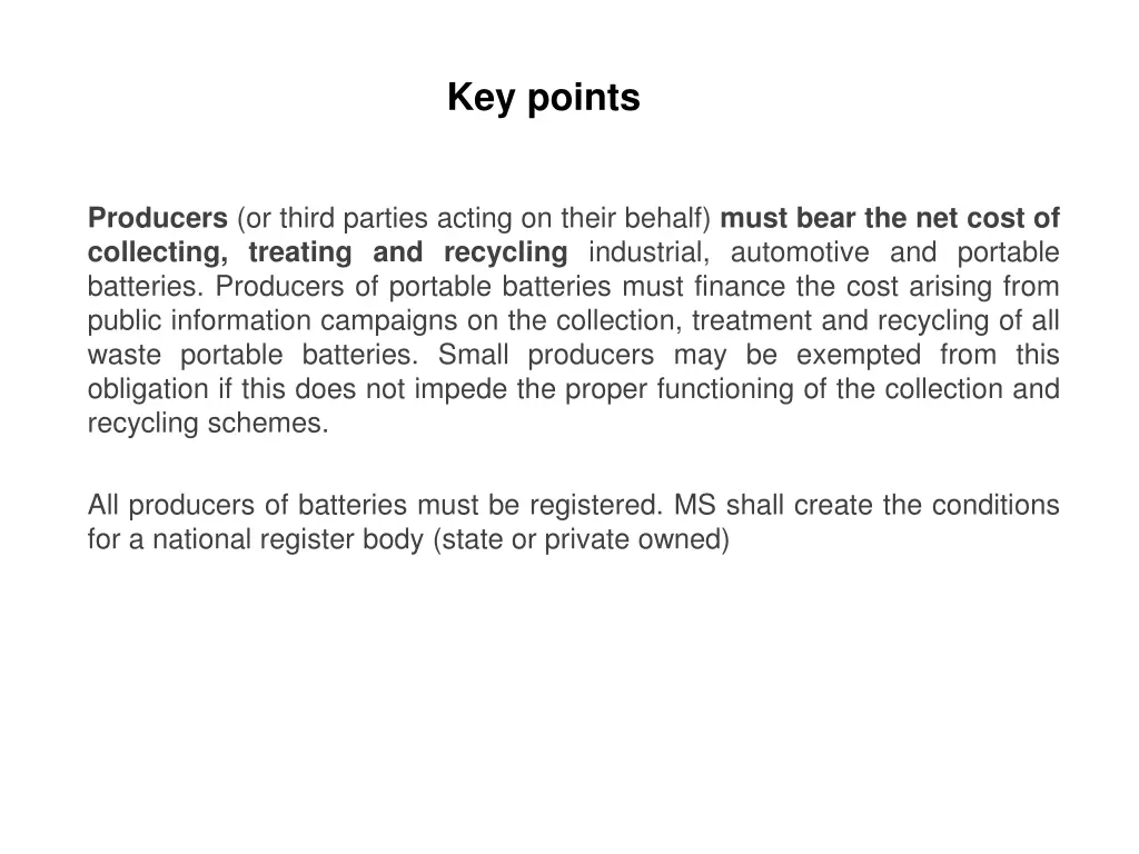 key points 1