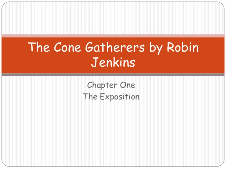 the cone gatherers by robin jenkins