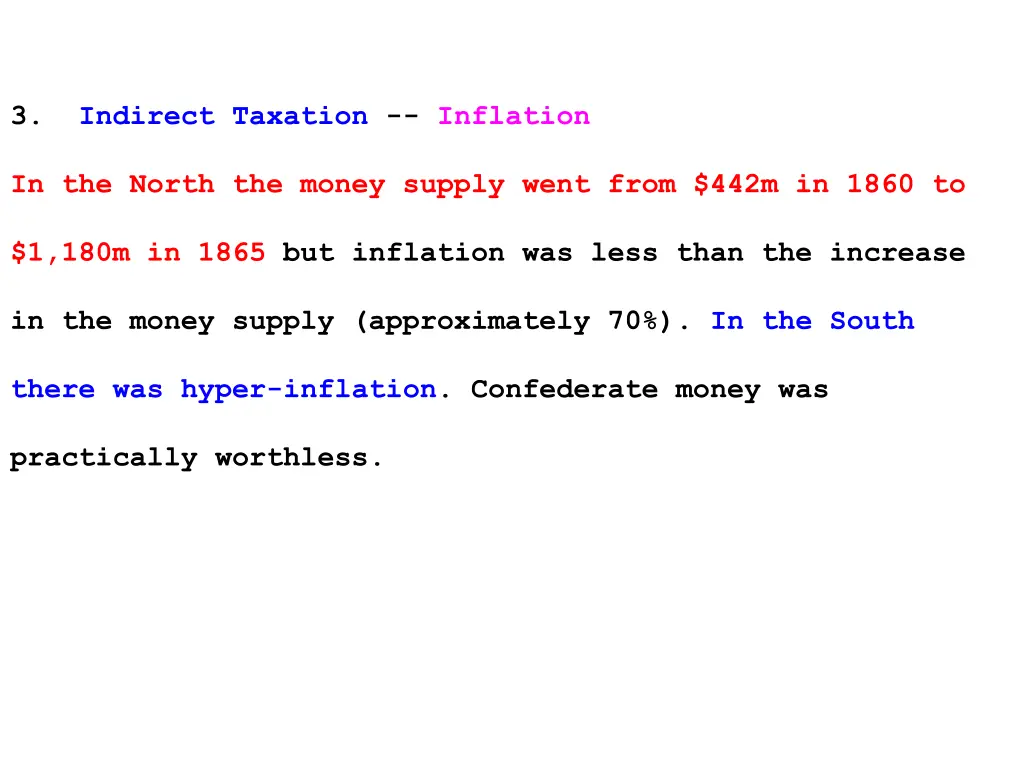 3 indirect taxation inflation