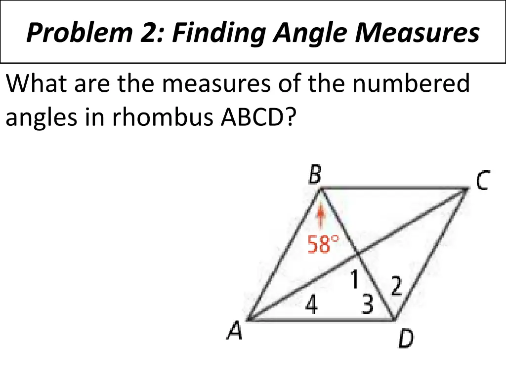 problem 2 finding angle measures