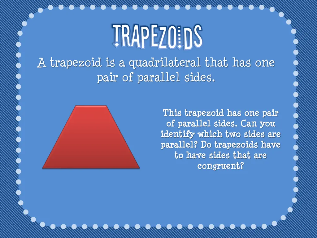 trapezoids trapezoids