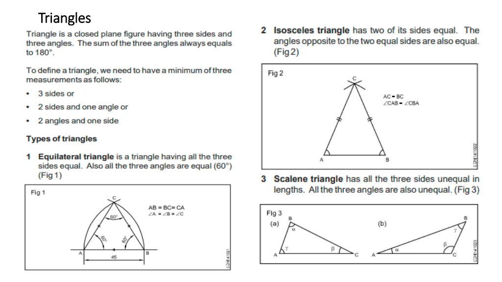 triangles triangles